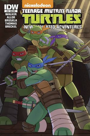 TMNT: New Animated Adventures #19 (Subscription Variant)
