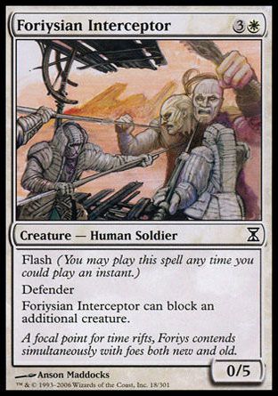 Foriysian Interceptor (Time Spiral) Trading Card