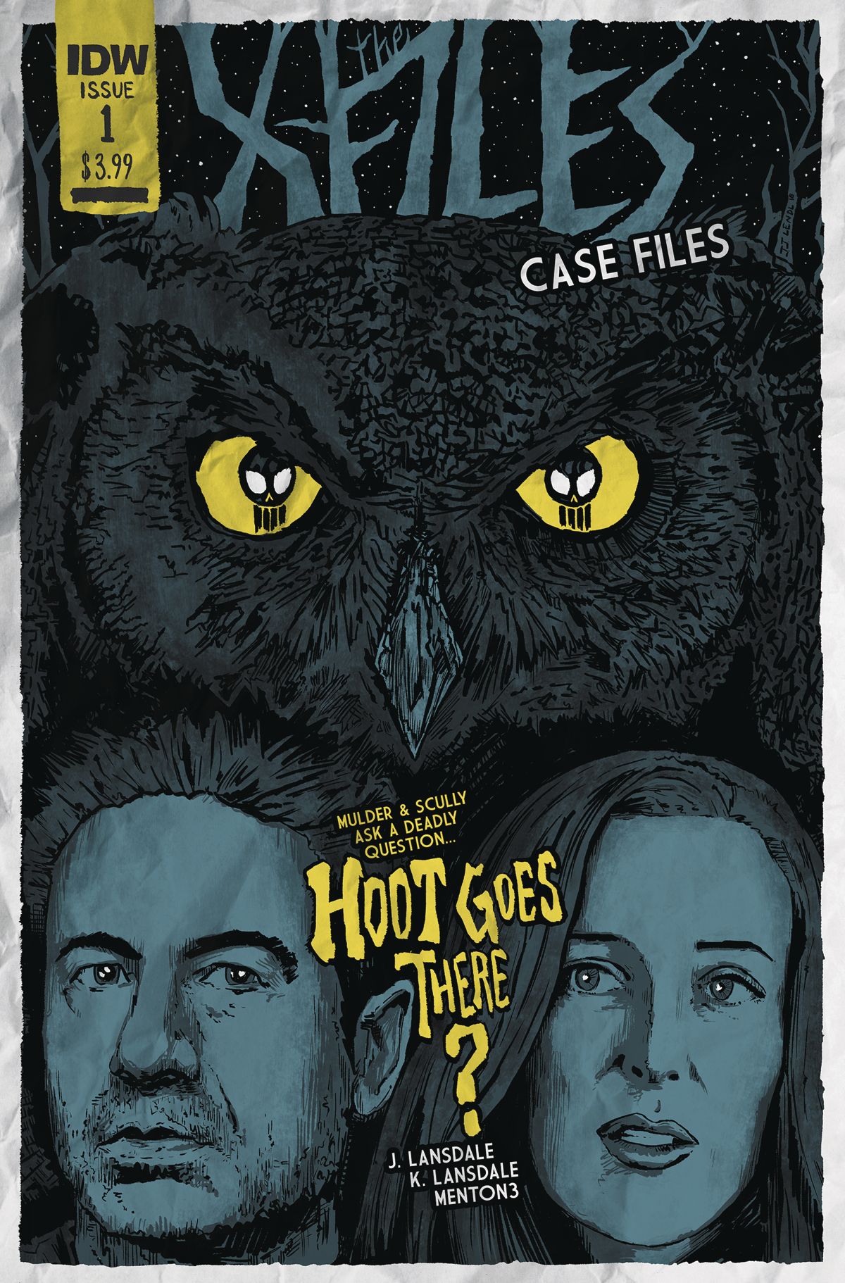 X-Files: Case Files - Hoot Goes There Comic