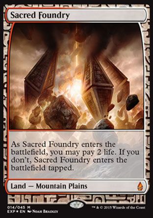 Sacred Foundry (Zendikar Expeditions) Trading Card