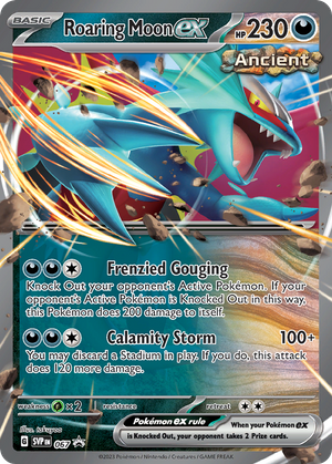 Roaring Moon ex (67/148) - Scarlet & Violet Black Star Promos