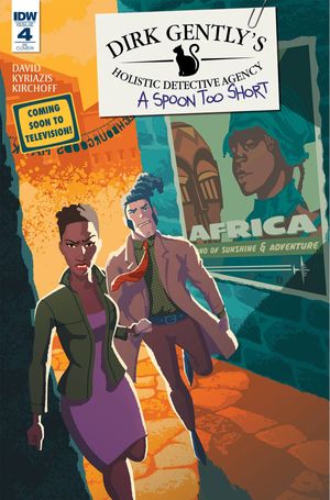 Dirk Gently A Spoon Too Short #4 (10 Copy Cover)