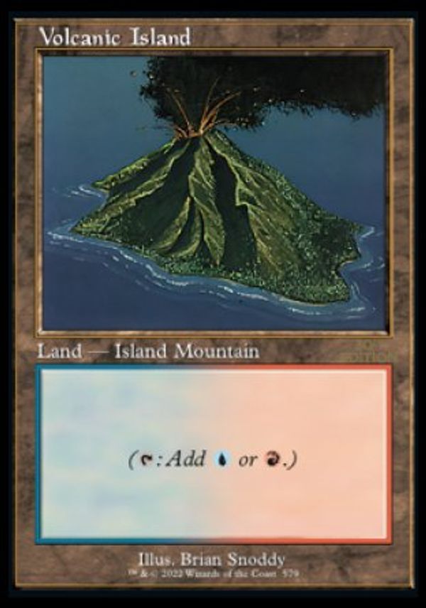 Volcanic Island (Magic 30th Anniversary Edition - Old Frame)