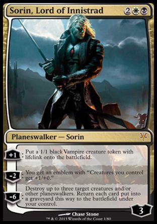 Sorin vs. Tibalt Trading Card