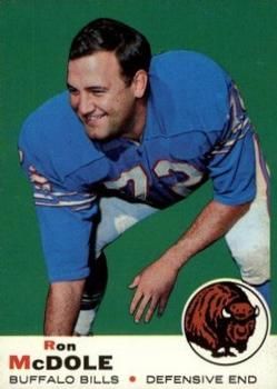 1970 Topps Ron McDole #63 Buffalo Bills