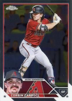 Corbin Carroll 2023 Topps Chrome Baseball #95 Sports Card