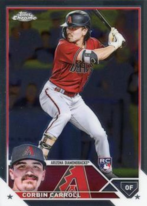 Corbin Carroll 2023 Topps Chrome Baseball #95