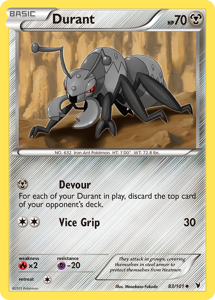 Durant Pokémon Card