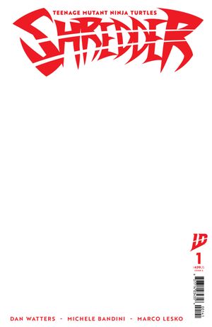 Teenage Mutant Ninja Turtles: Shredder #1 (Variant D Sketch Variant)