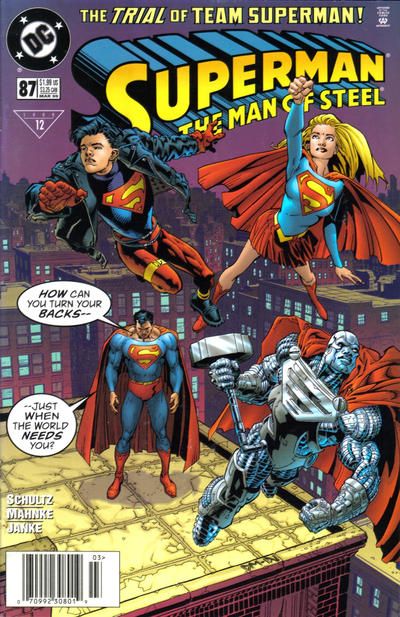 Superman: The Man of Steel #87 Comic