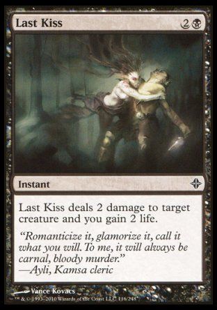 Last Kiss (Rise of the Eldrazi) Trading Card