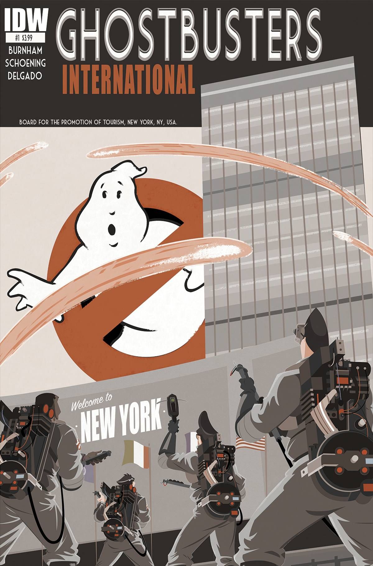 Ghostbusters: International #1 Comic