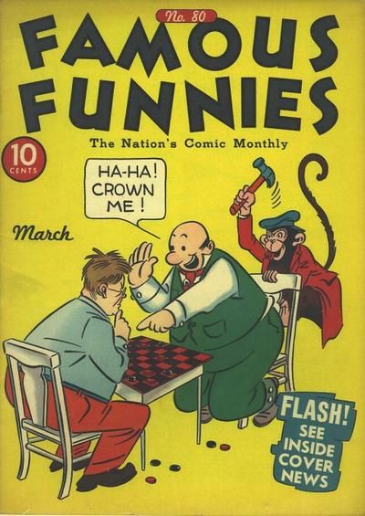 Famous Funnies #80 Comic