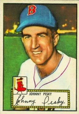 Johnny Pesky 1952 Topps #15 Sports Card