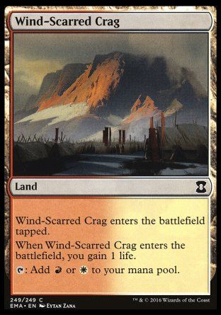 Wind-Scarred Crag (Eternal Masters) Trading Card