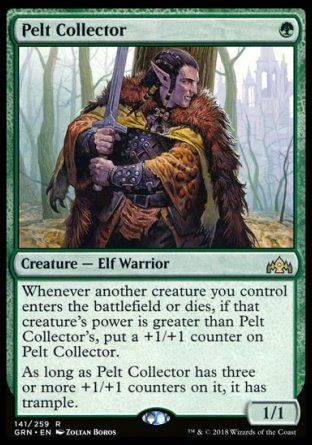 Pelt Collector (Guilds of Ravnica) Trading Card