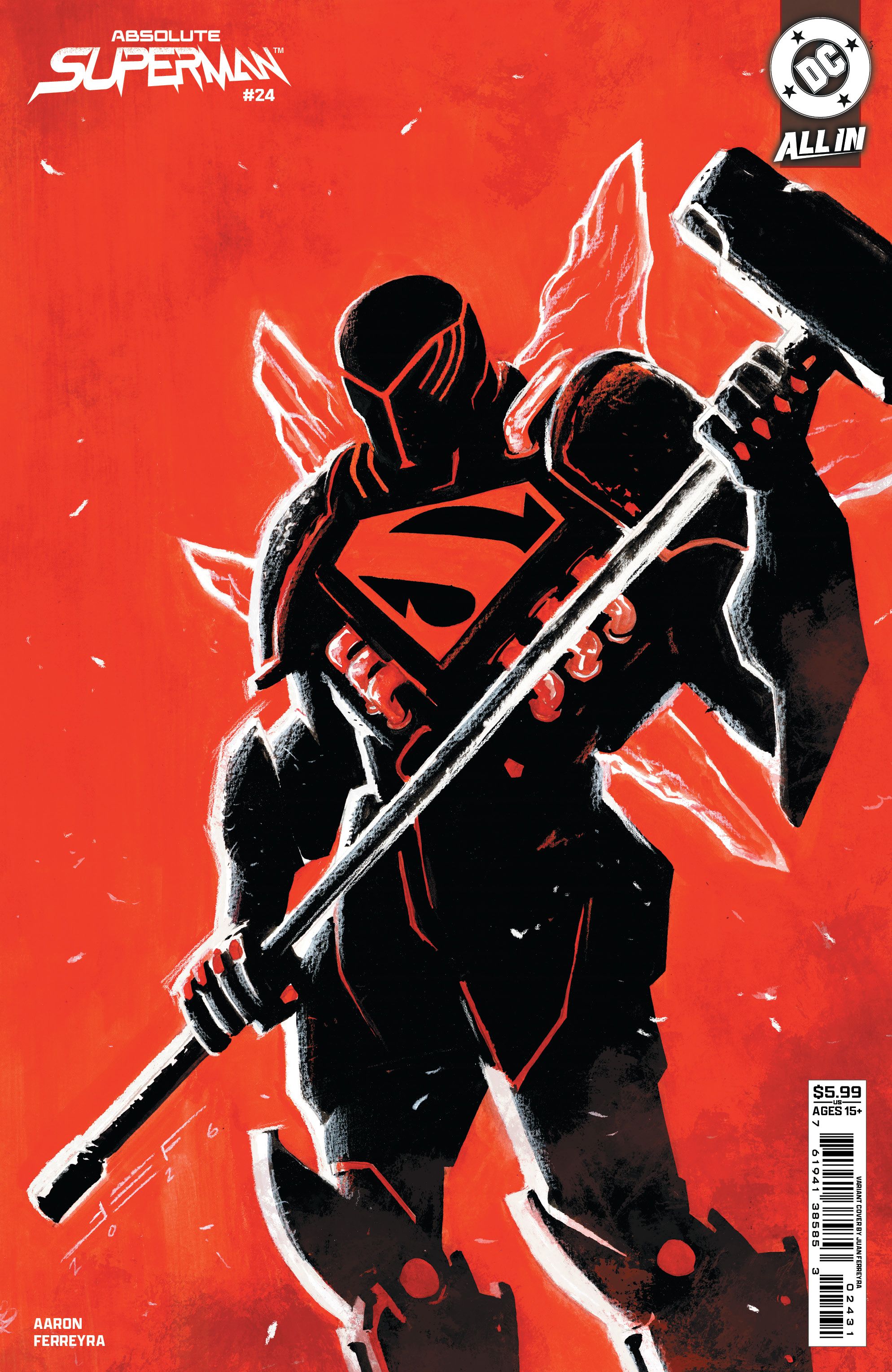 Absolute Superman #24 (Cvr C Juan Ferreyra Card Stock Variant) Comic