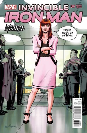 Invincible Iron Man #7 (Niemczyk Wop Variant)