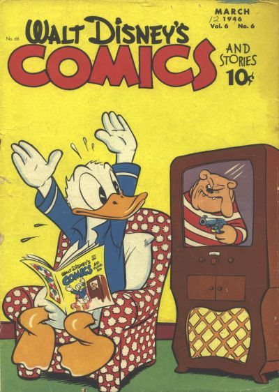 Walt Disney's Comics and Stories #66 Comic