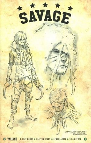 Savage #1 (Cover D 10 Copy Cover Char Design L)