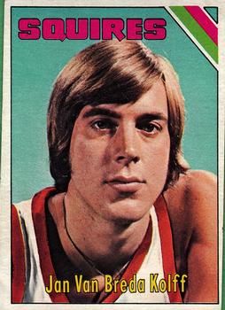 Jan van Breda Kolff 1975 Topps #307 Sports Card