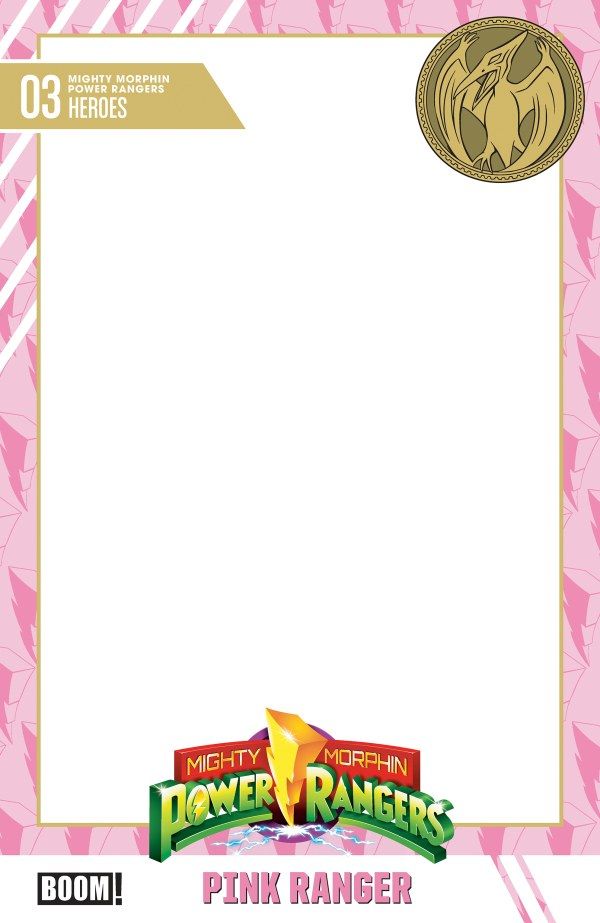 Mighty Morphin Power Rangers #3 (Cover D Trading Card Blank Variant) Comic