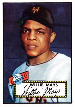 Willie Mays 1952 Topps #261 Sports Card