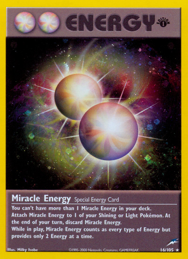 Miracle Energy (16/105) - Neo Destiny Pokémon Card