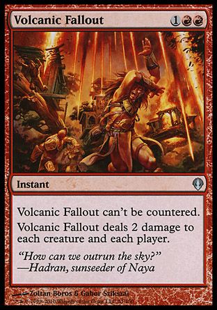 Volcanic Fallout (Archenemy - decks) Trading Card