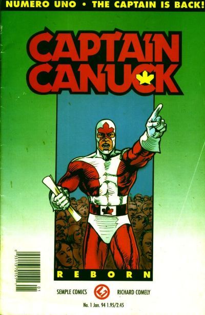 Captain Canuck: Reborn #1 Comic