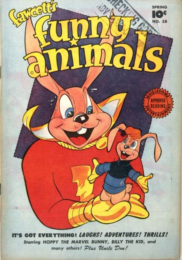 Fawcett's Funny Animals #58