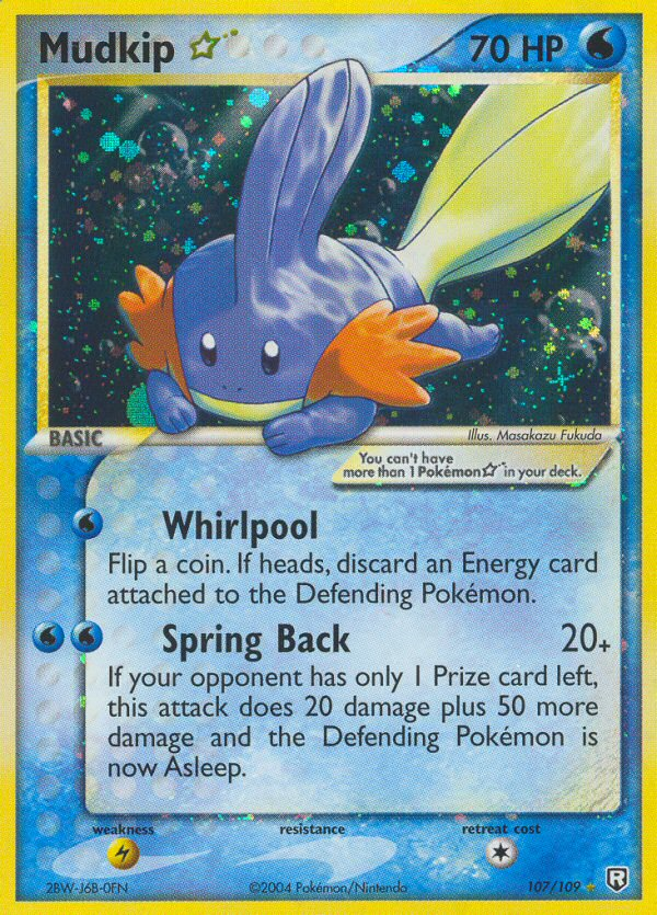 Mudkip Pokémon Card