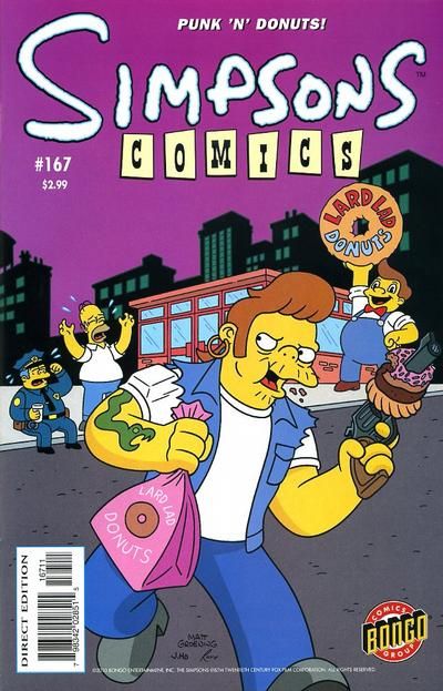Simpsons Comics #167 Comic