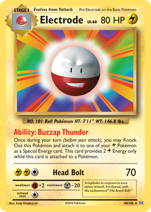 Electrode (40/108) - Evolutions (Reverse Holo)