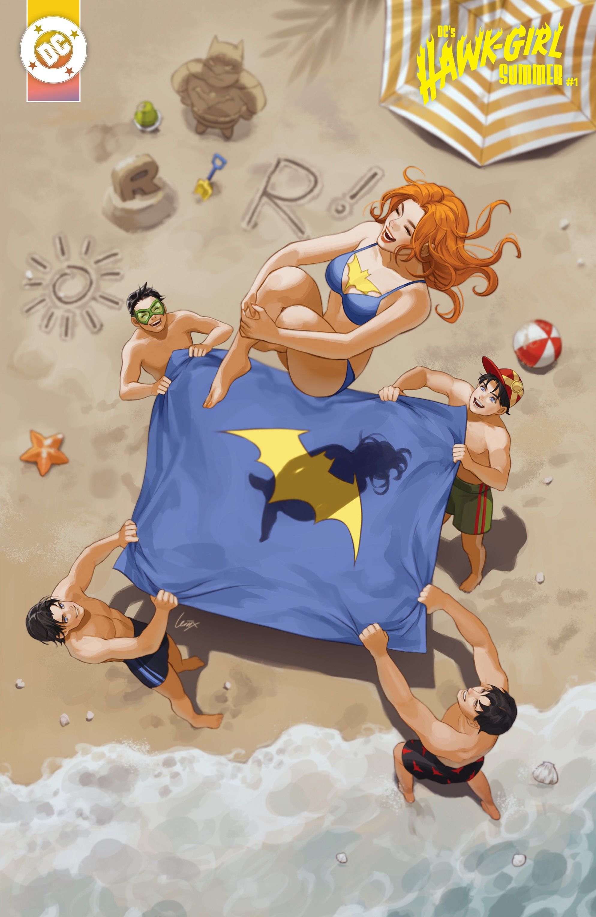 DC's Hawk-Girl Summer #1 (Cvr B Lesley Leirix Li Card Stock Variant) Comic