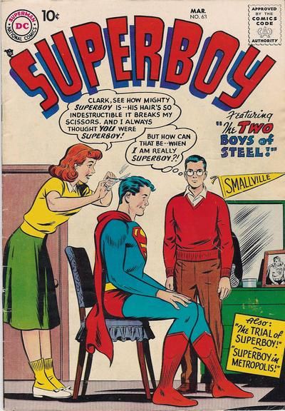 Superboy #63 Comic