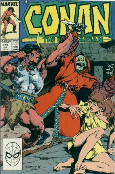 Conan the Barbarian #203 Comic