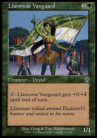 Llanowar Vanguard (Invasion) Trading Card