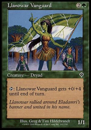 Llanowar Vanguard (Invasion)