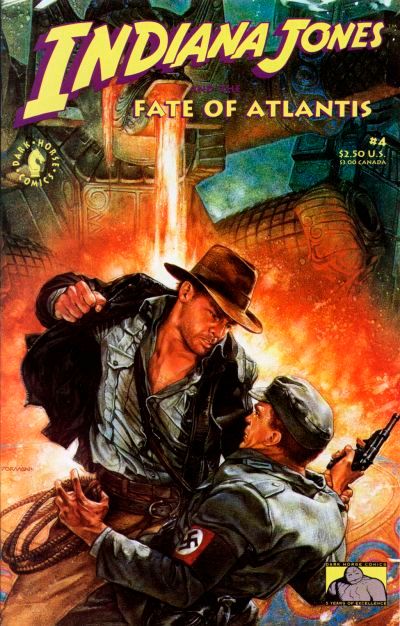 Indiana Jones and the Fate of Atlantis #4 Comic
