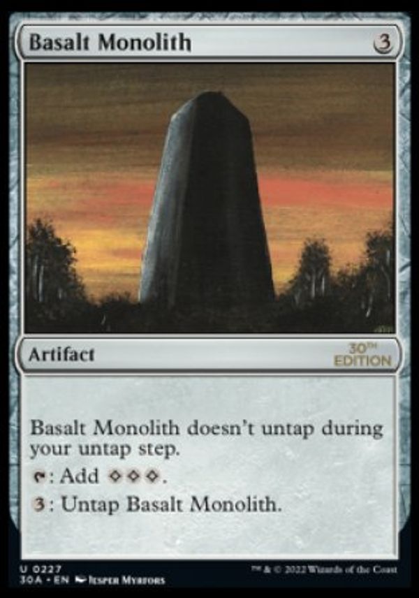 Basalt Monolith (Magic 30th Anniversary Edition)