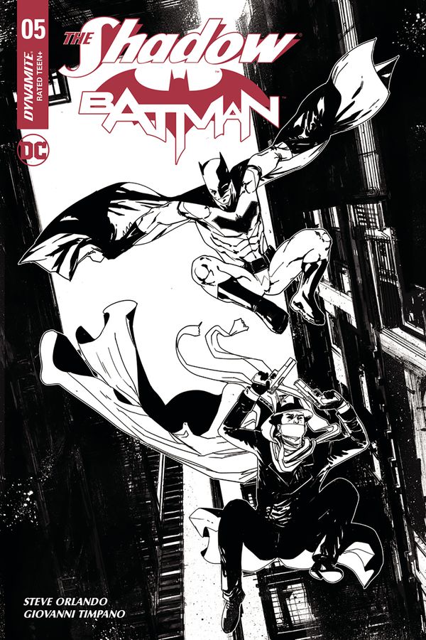 Shadow/Batman #5 (Cover H 30 Copy Carey Cover)