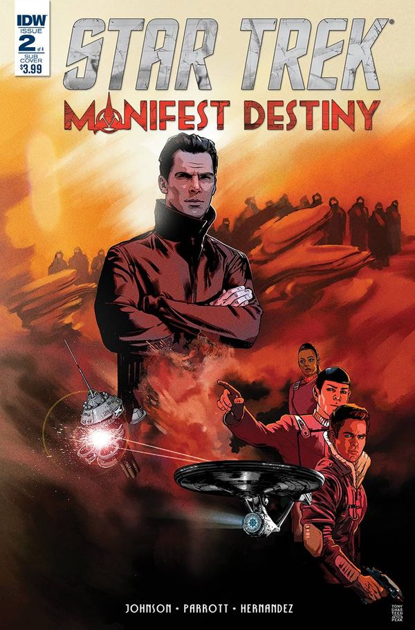 Star Trek: Manifest Destiny #2 (Subscription Variant)