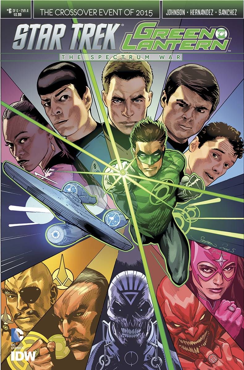 Star Trek Green Lantern #6 Comic