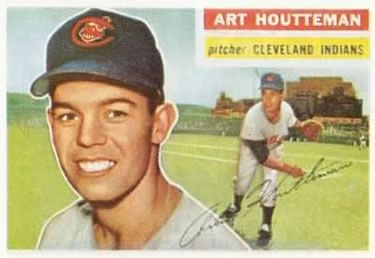 Art Houtteman 1956 Topps #281 Sports Card