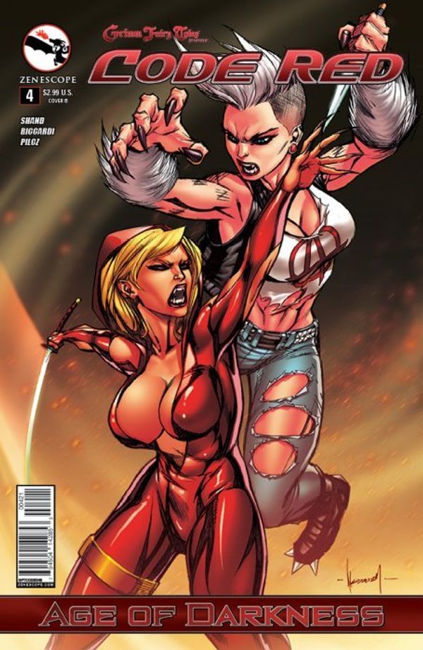 Grimm Fairy Tales Presents: Code Red #4 (B Cover Garza)