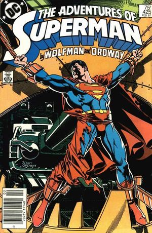 Adventures of Superman #425 (Newsstand Edition)
