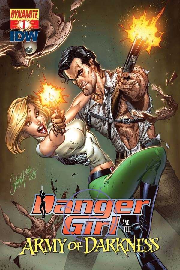 Danger Girl and the Army of Darkness Comic