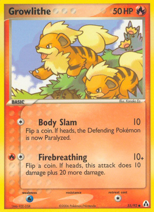 Growlithe (55/92) - Legend Maker