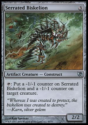 Serrated Biskelion (Elspeth vs. Tezzeret)